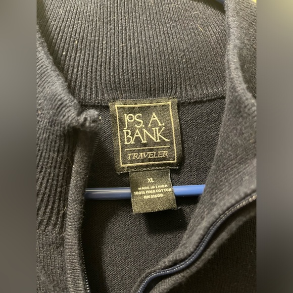 Jos A Bank Dark Blue Sweater - Picture 2 of 3